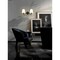 Z-Lite Gianna Wall Sconce, 2-Light, 20 In.W x 8.5 In.L x 9.75 In.H, Matte Black/White 7509-2S-MB - alternate 4